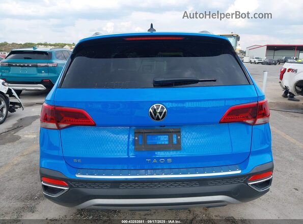 3VVEX7B25PM314308 2023 VOLKSWAGEN TAOS Blue 