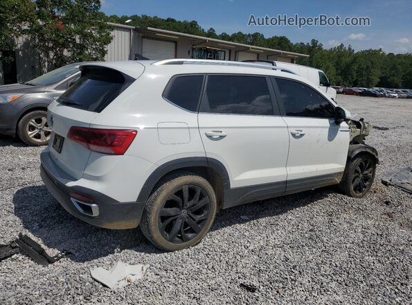 3VVTX7B24NM072907 2022 VOLKSWAGEN TAOS White Trasero derecho