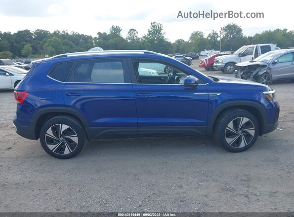 3VVVX7B20RM070795 2024 VOLKSWAGEN TAOS Синий Вид щитка приборов