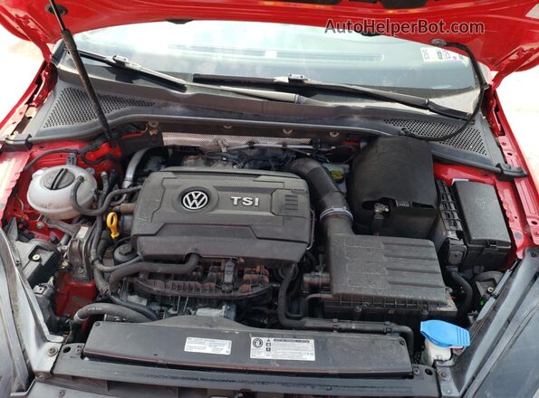 3VW017AU5HM509403 2017 VOLKSWAGEN GOLF Red 