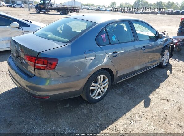 3VW2B7AJ8JM211574 2018 VOLKSWAGEN JETTA Gray Tył prawy
