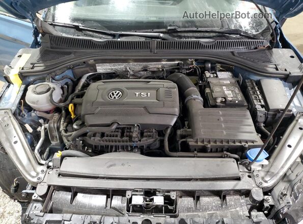 3VW2T7BU0SM037975 2025 VOLKSWAGEN JETTA Синий Вид задней части салона