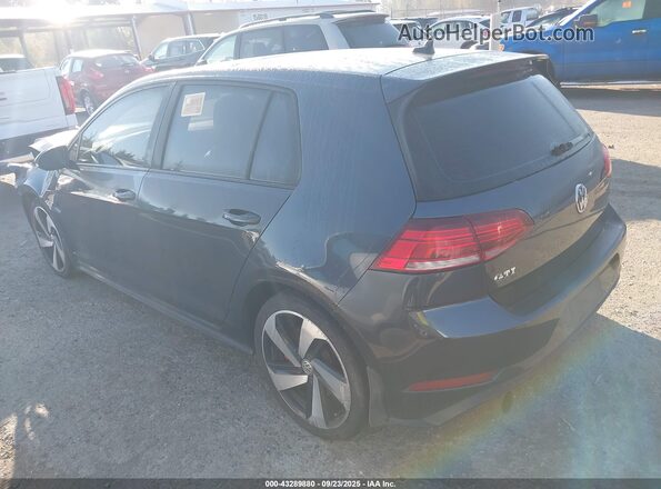 3VW447AUXJM252575 2018 VOLKSWAGEN GTI Серый Задняя левая четверть