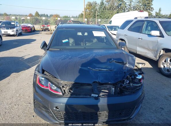 3VW447AUXJM252575 2018 VOLKSWAGEN GTI Серый Вид задней части салона