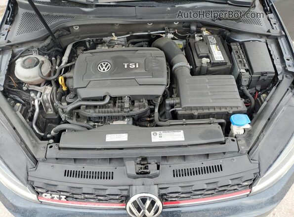 3VW547AU4JM280828 2018 VOLKSWAGEN GTI Blue 