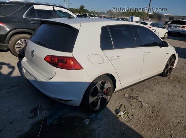3VW547AU7HM060237 2017 VOLKSWAGEN GTI White 