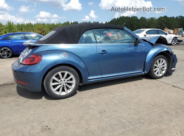 3VW5DAAT0JM503225 2018 VOLKSWAGEN BEETLE Blue 