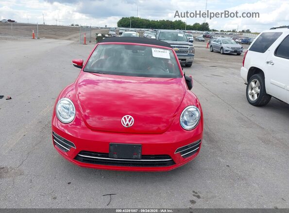 3VW5DAAT5KM511032 2019 VOLKSWAGEN BEETLE Red 