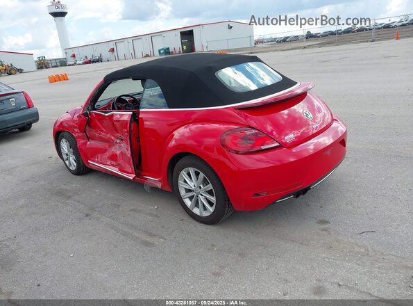 3VW5DAAT5KM511032 2019 VOLKSWAGEN BEETLE Red 