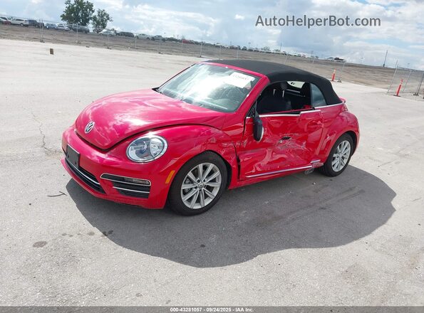 3VW5DAAT5KM511032 2019 VOLKSWAGEN BEETLE Red 