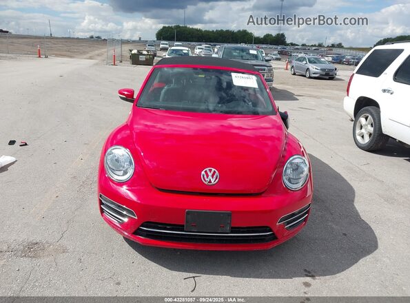 3VW5DAAT5KM511032 2019 VOLKSWAGEN BEETLE Red 