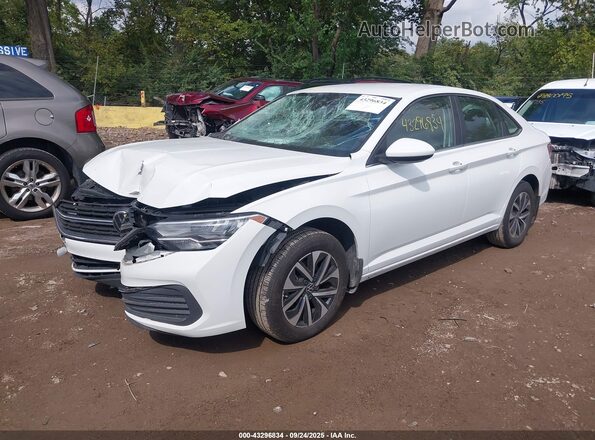 3VW5M7BUXRM103405 2024 VOLKSWAGEN JETTA Белый Передняя левая четверть