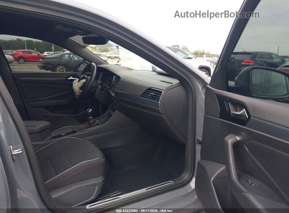 3VW5T7BU9LM046348 2020 VOLKSWAGEN JETTA Gray Widok wnętrza z przodu