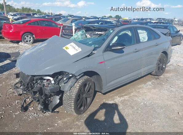 3VW6T7BU5LM097513 2020 VOLKSWAGEN JETTA Gray წინა მარცხენა ხედი სამი მეოთხედიდან
