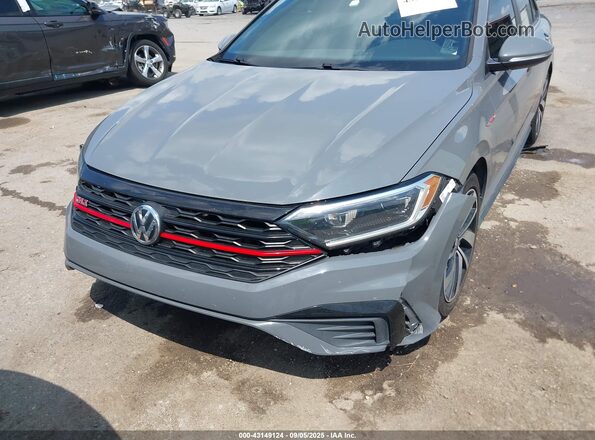 3VW6T7BU5MM018262 2021 VOLKSWAGEN JETTA Gray Դիմացի տեսք