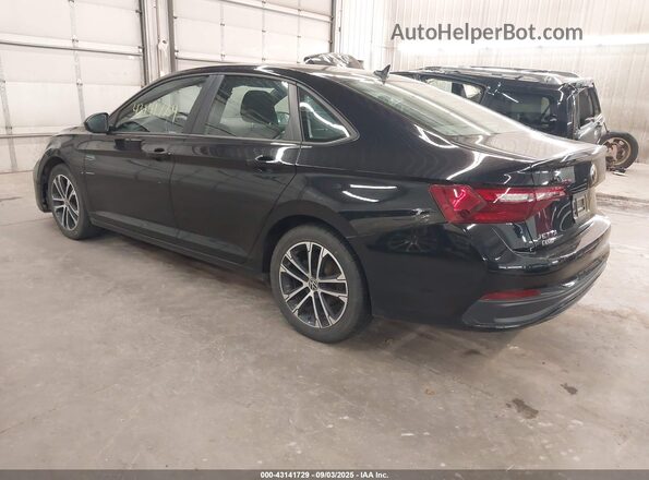 3VWAM7BU2NM018714 2022 VOLKSWAGEN JETTA Black Trasero izquierdo