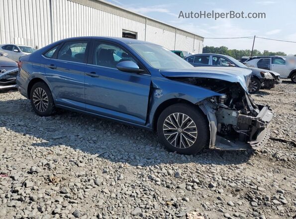 3VWC57BU1MM015694 2021 VOLKSWAGEN JETTA Синий 