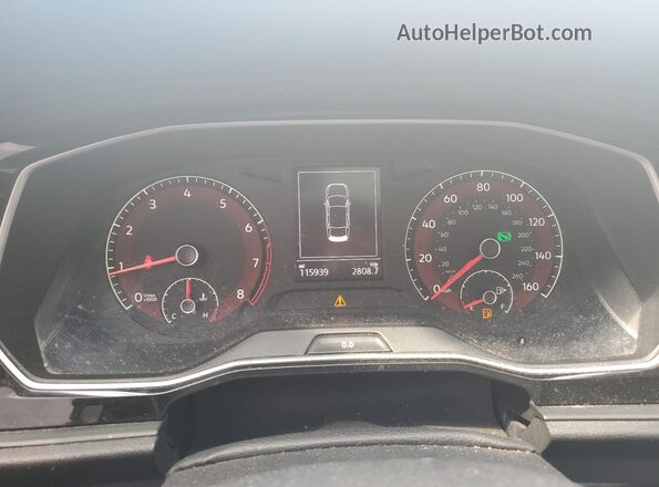 3VWC57BU4LM098875 2020 VOLKSWAGEN JETTA Silver Вид щитка приладів