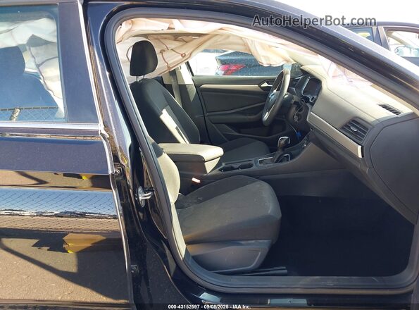 3VWC57BU7MM034458 2021 VOLKSWAGEN JETTA Black წინა სალონის ხედი