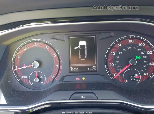 3VWC57BU8LM083957 2020 VOLKSWAGEN JETTA Black Հետևի նստատեղերի տեսք