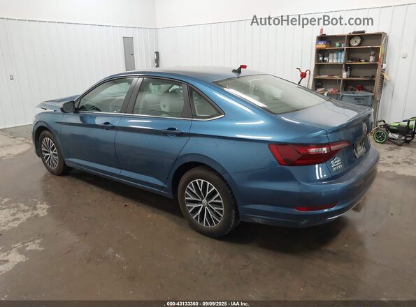 3VWC57BU8MM067873 2021 VOLKSWAGEN JETTA Blue Հետևի ձախ