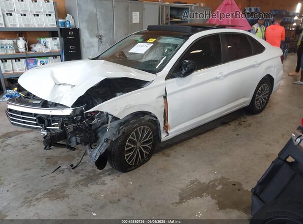3VWC57BUXLM100967 2020 VOLKSWAGEN JETTA White Vista tres cuartos delantera izquierda