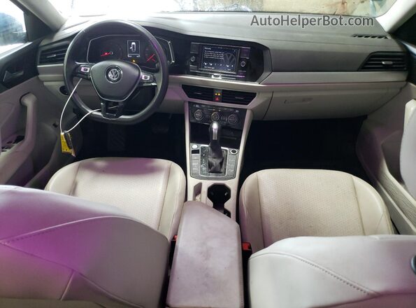 3VWCB7BU3LM075046 2020 VOLKSWAGEN JETTA Blue წინა პანელის ხედი