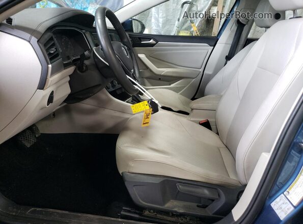 3VWCB7BU3LM075046 2020 VOLKSWAGEN JETTA Blue წინა სალონის ხედი