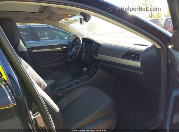 3VWCB7BU4LM059115 2020 VOLKSWAGEN JETTA Black Widok wnętrza z przodu