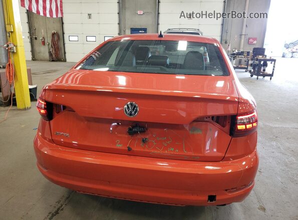 3VWCB7BUXLM039791 2020 VOLKSWAGEN JETTA Оранжевый Вид сзади