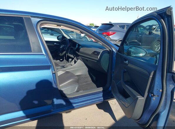 3VWE57BU0MM098754 2021 VOLKSWAGEN JETTA Blue Սալոնի դիմացի տեսք
