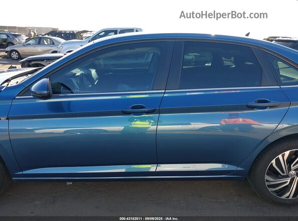 3VWE57BU0MM098754 2021 VOLKSWAGEN JETTA Blue Սալոնի 360 աստիճան տեսք