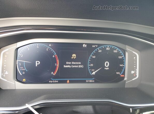 3VWEB7BU0LM076504 2020 VOLKSWAGEN JETTA Silver Вид щитка приладів