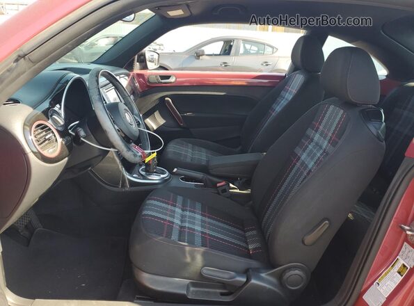 3VWF17AT6HM600889 2017 VOLKSWAGEN BEETLE Red 