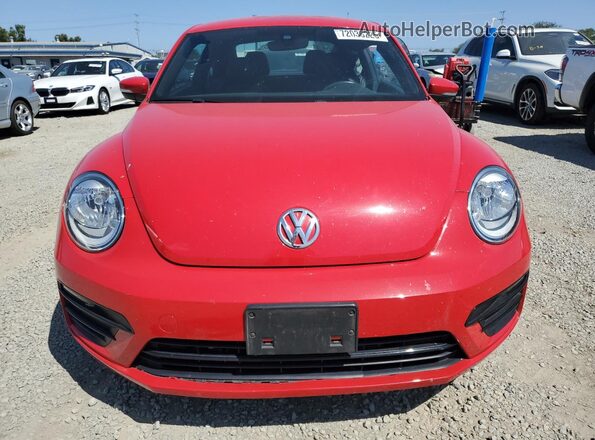 3VWFD7AT1JM703165 2018 VOLKSWAGEN BEETLE Red 
