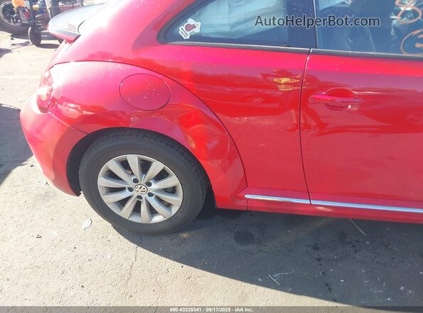 3VWFD7AT6KM716432 2019 VOLKSWAGEN BEETLE Красный 
