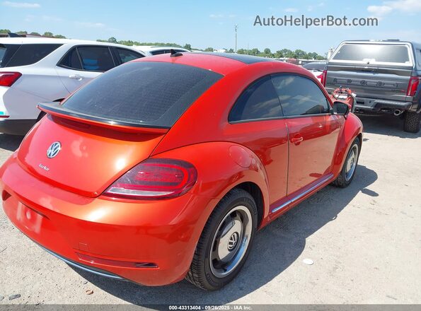 3VWFD7AT7JM704868 2018 VOLKSWAGEN BEETLE Orange Tył prawy