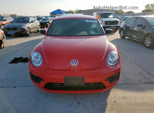 3VWFD7AT8JM718231 2018 VOLKSWAGEN BEETLE Red 