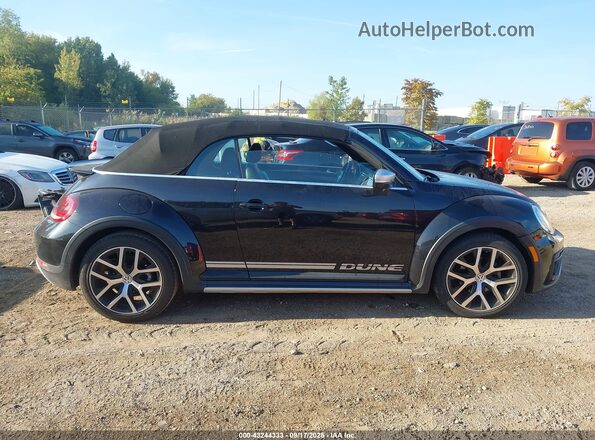 3VWTDAAT6JM507612 2018 VOLKSWAGEN BEETLE Black უკანა სალონის ხედი