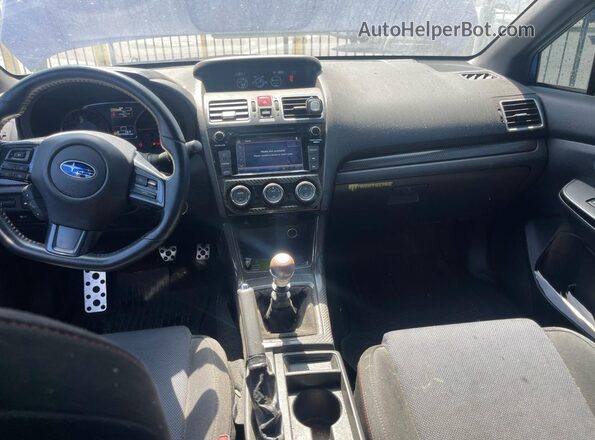 JF1VA1A64L9821555 2020 SUBARU WRX Blue Вид щитка приладів