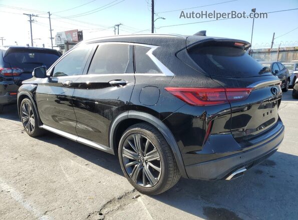 3PCAJ5M38LF120752 2020 INFINITI QX50 Черный Задняя правая четверть
