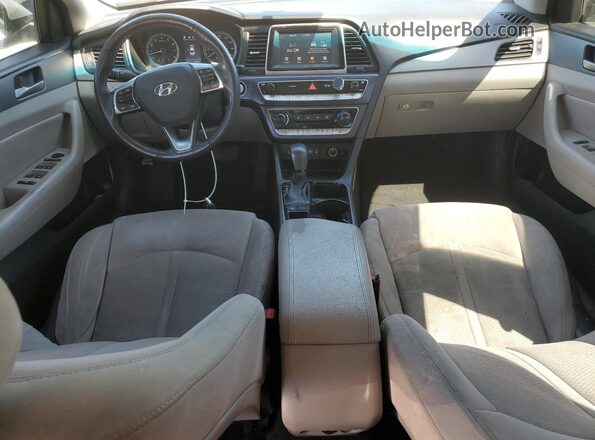 5NPE34AF6JH599143 2018 HYUNDAI SONATA Silver 