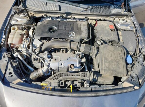 WDD3G4EB4KW019568 2019 MERCEDES-BENZ A Gray Vista del compartimento del motor