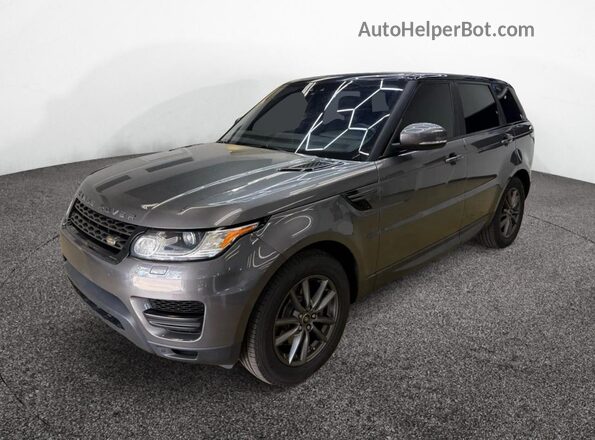 SALWG2FV2HA141896 2017 LAND ROVER RANGE ROVER Gray Trasero izquierdo