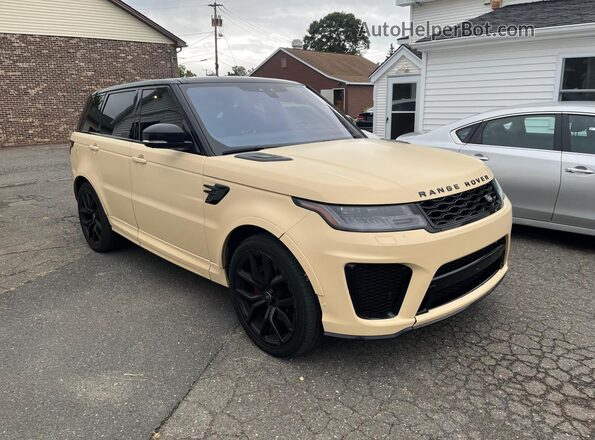 SALWZ2RE2LA726329 2020 LAND ROVER RANGE Yellow Vista frontal