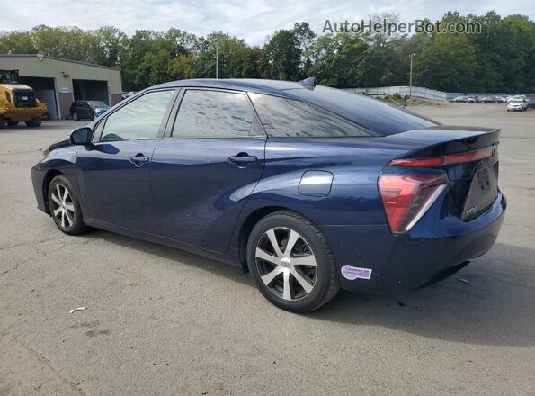 JTDBVRBD2KA006023 2019 TOYOTA MIRAI Blue უკანა მარჯვენა
