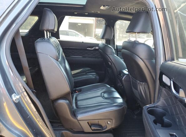 KM8R5DHE0LU169654 2020 HYUNDAI PALISADE Gray Widok komory silnika