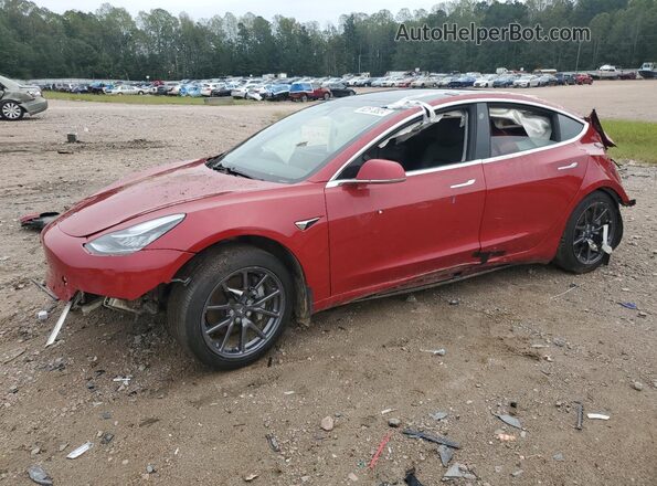 5YJ3E1EB9LF600360 2020 TESLA MODEL Red Trasero izquierdo