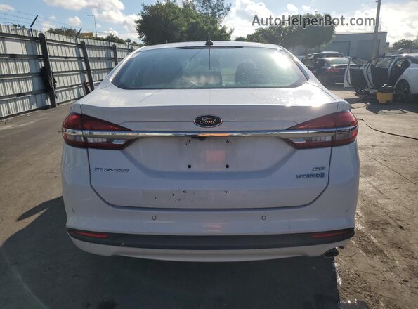 3FA6P0LU4JR118600 2018 FORD FUSION White 
