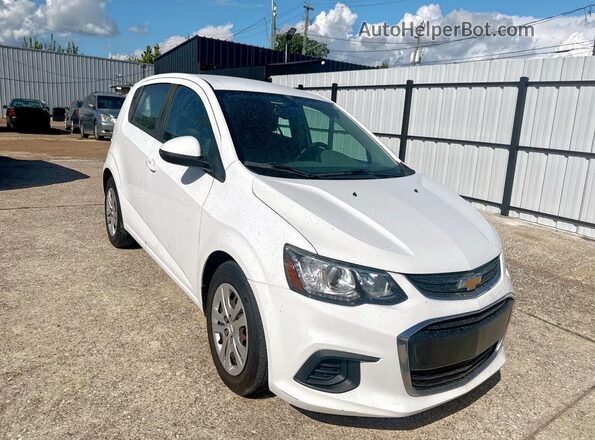 1G1JG6SH9J4110845 2018 CHEVROLET SONIC White 